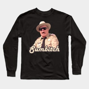 Retro Sumbitch Sheriff Long Sleeve T-Shirt